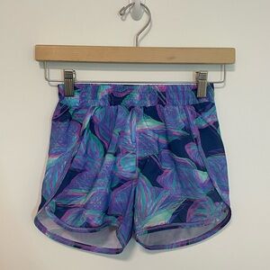 All in Motion Girls Multicolor Athletic Shorts